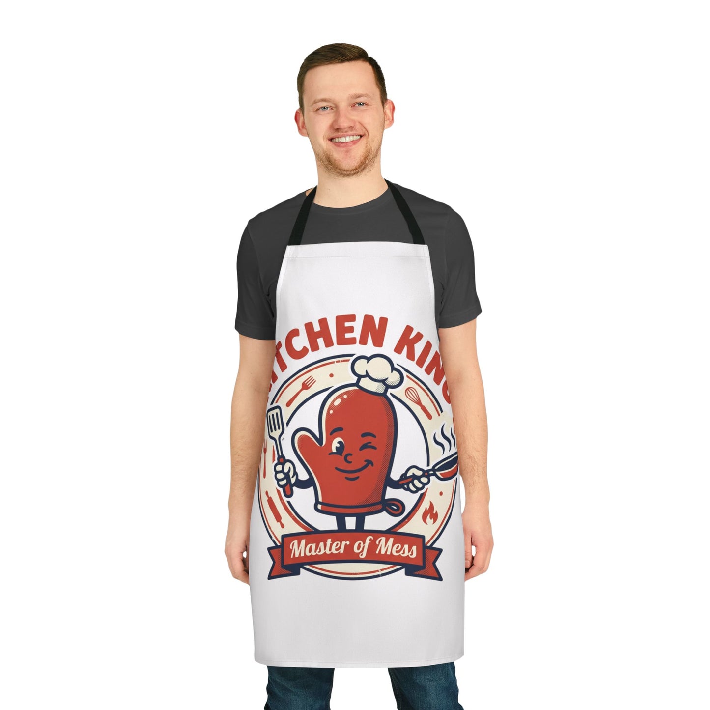 Kitchen King Apron – Master of Meat Chef Apron