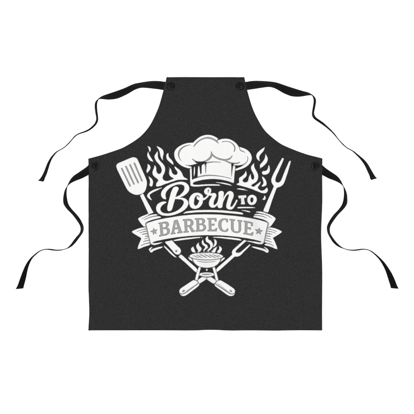 Born to Barbecue Apron — BBQ Grill Chef Cooking Apron