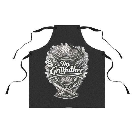 Grillfather BBQ Apron — Funny Chef/Grill Master Cooking Apron
