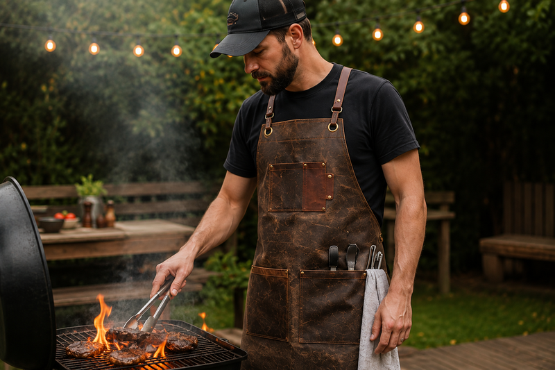 Leather Cooking Aprons