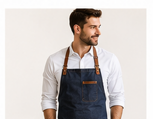 Durable Men’s Aprons for Kitchen, BBQ & Workshop